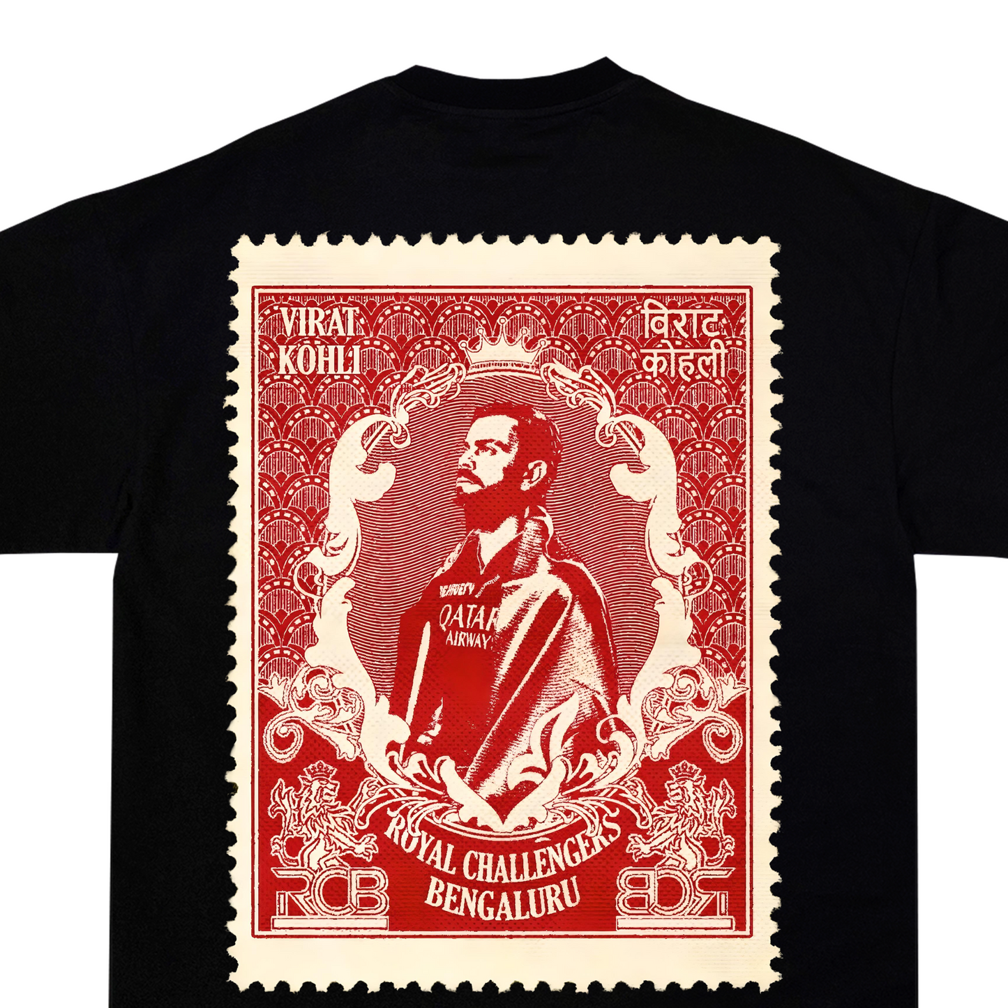 King Kohli – RCB Champions'25 Stamp Edition