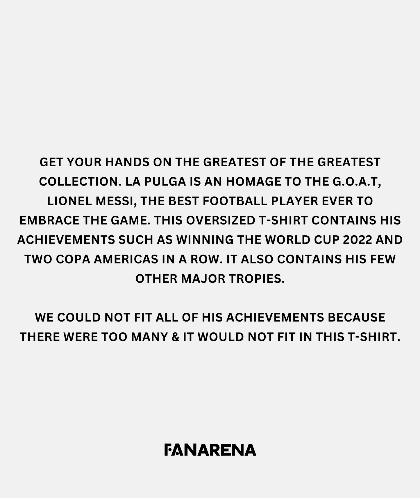 La Pulga - Triumph of Lionel Messi