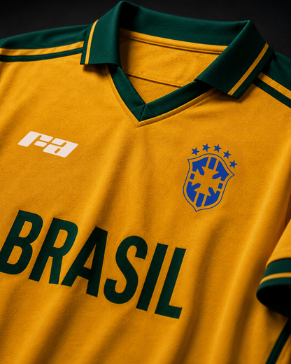 Brazil Vintage Legacy Polo T-Shirt | Fan Arena [Pre-order]