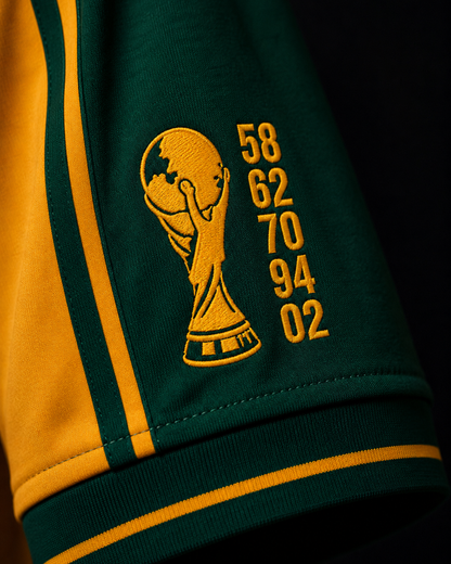 Brazil Vintage Legacy Polo T-Shirt | Fan Arena [Pre-order]