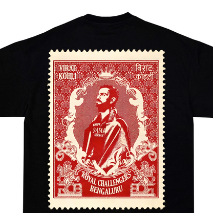 King Kohli – RCB Champions'25 Stamp Edition