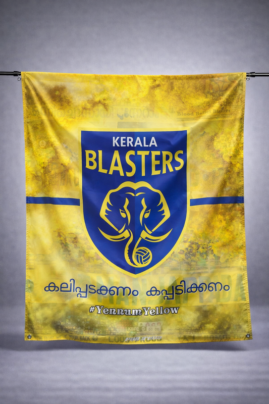 Manjappada Legacy – Kerala Blasters Tapestry
