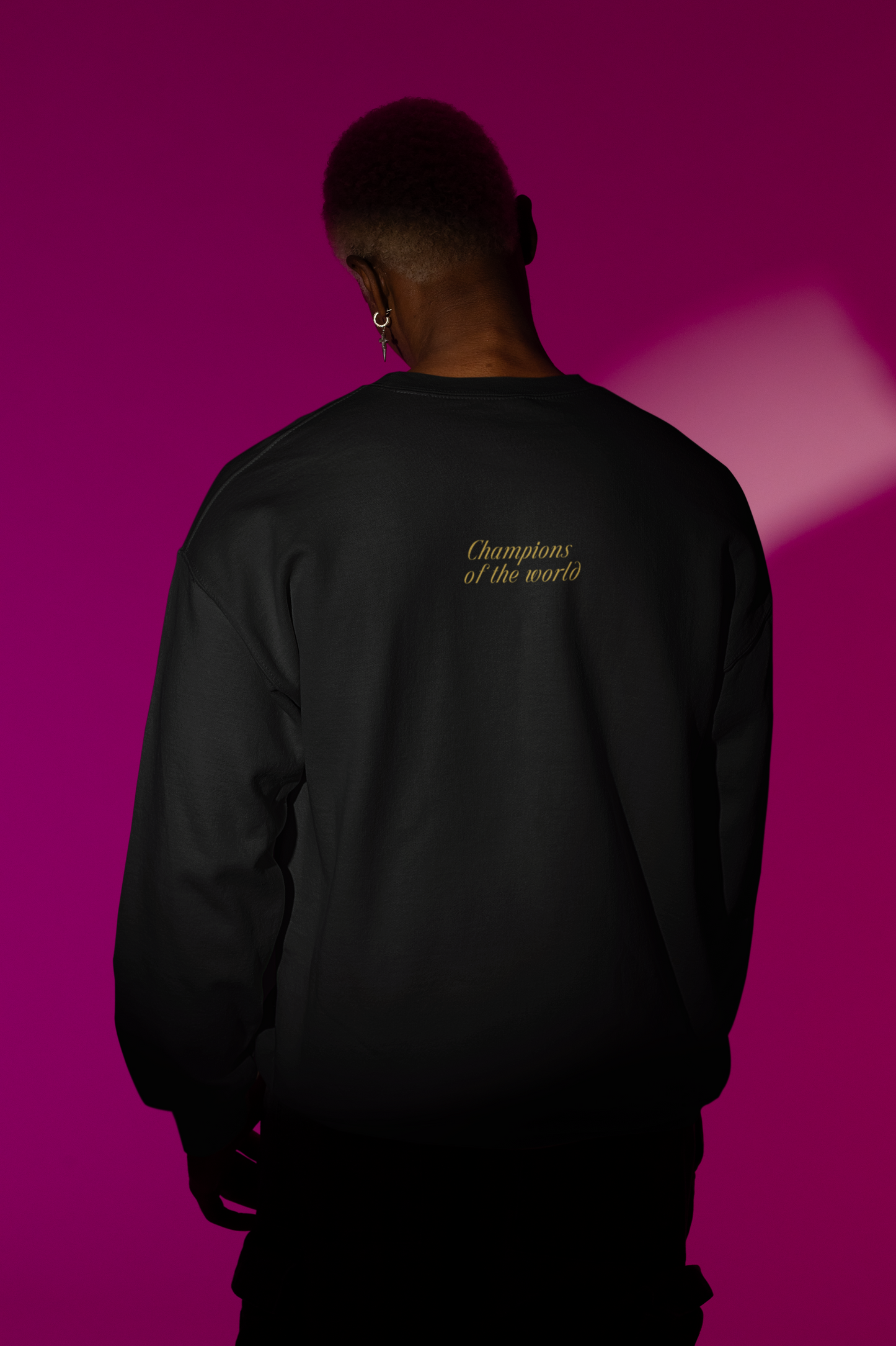 Argentina 3-Star Oversized Sweatshirt – Premium Embroidered | Champions of the World