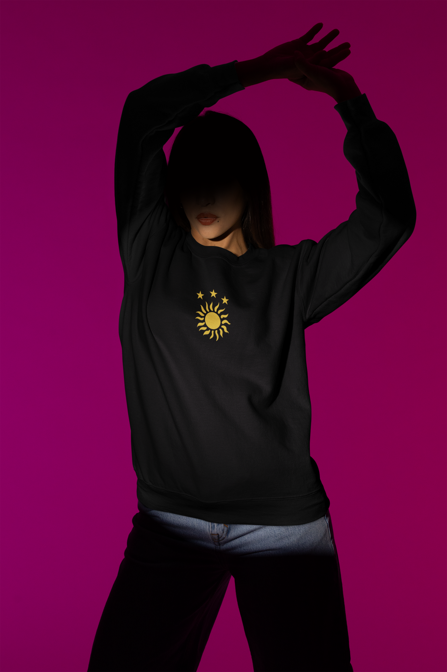 Argentina 3-Star Oversized Sweatshirt – Premium Embroidered | Champions of the World