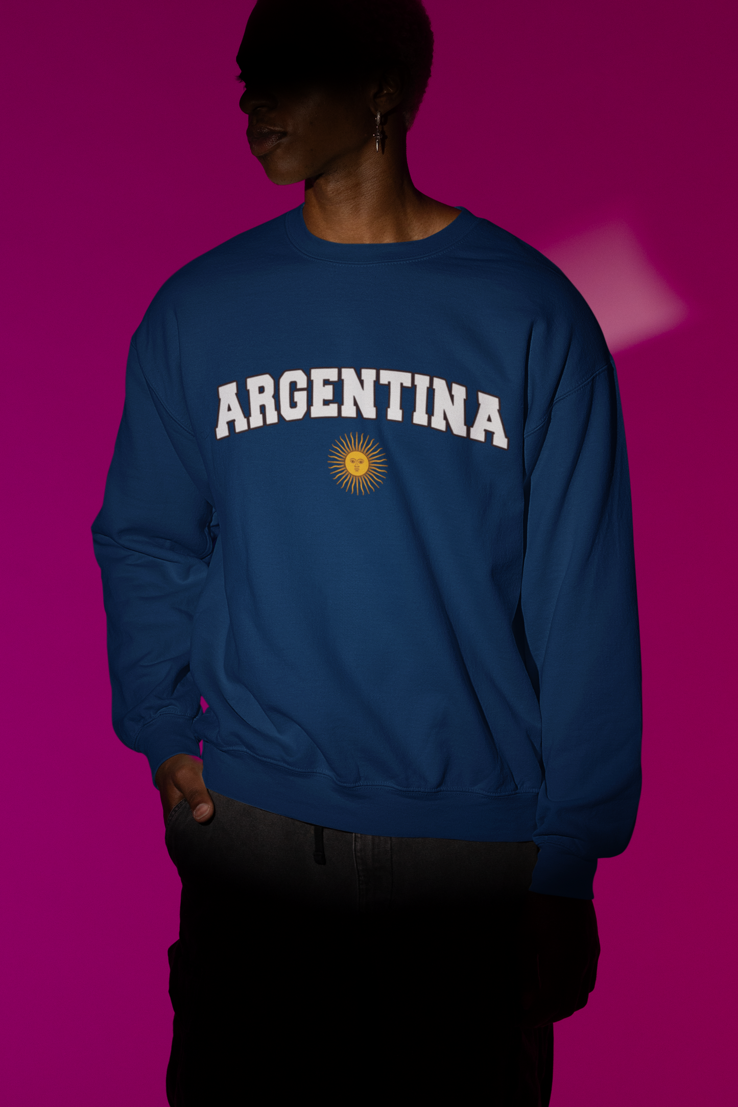 Argentina Minimal Oversized Sweatshirt