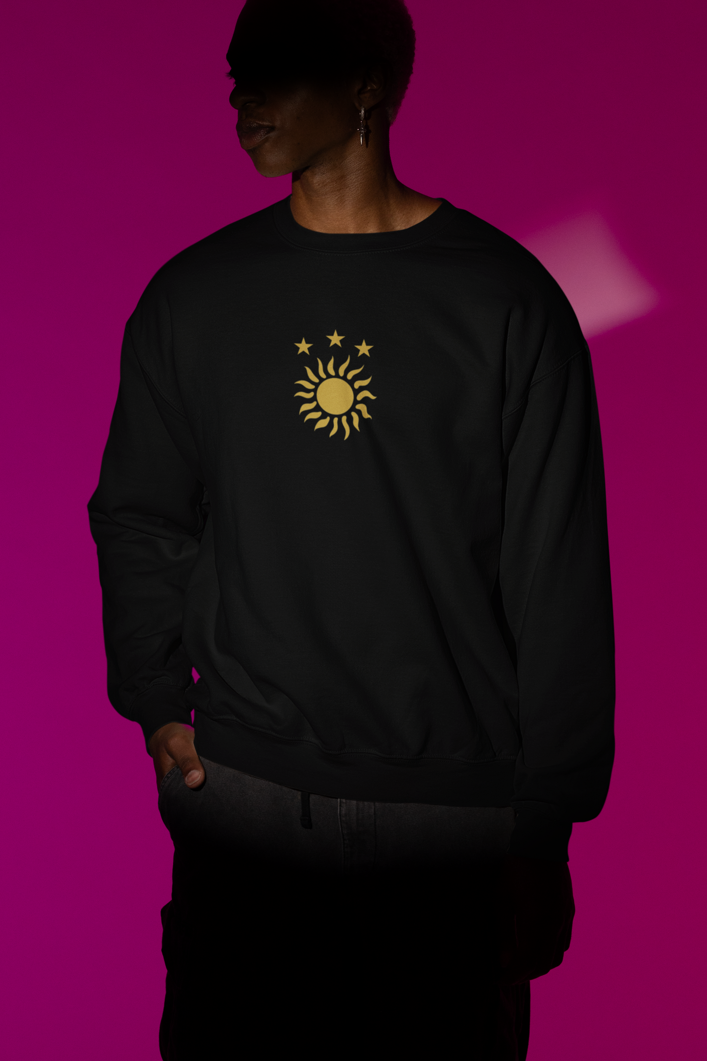 Argentina 3-Star Oversized Sweatshirt – Premium Embroidered | Champions of the World