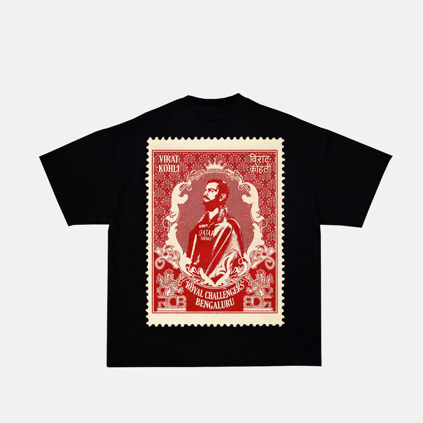 King Kohli – RCB Champions'25 Stamp Edition